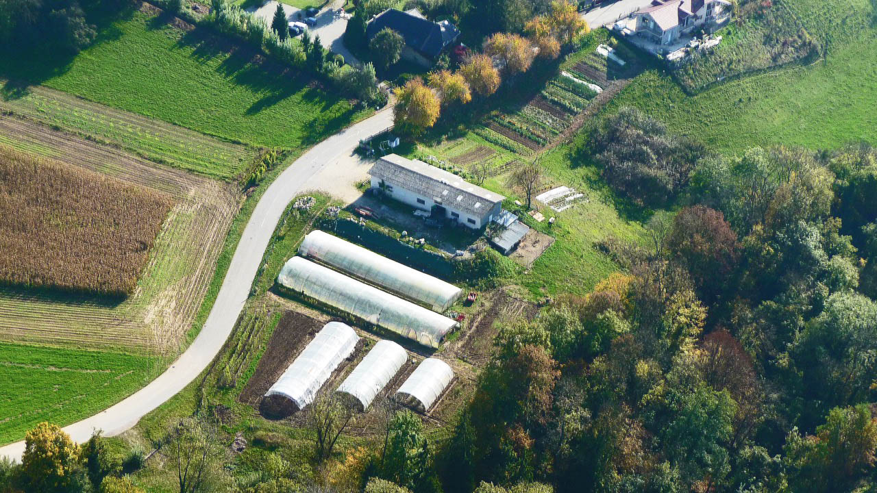 Vue du Potager Balmontin