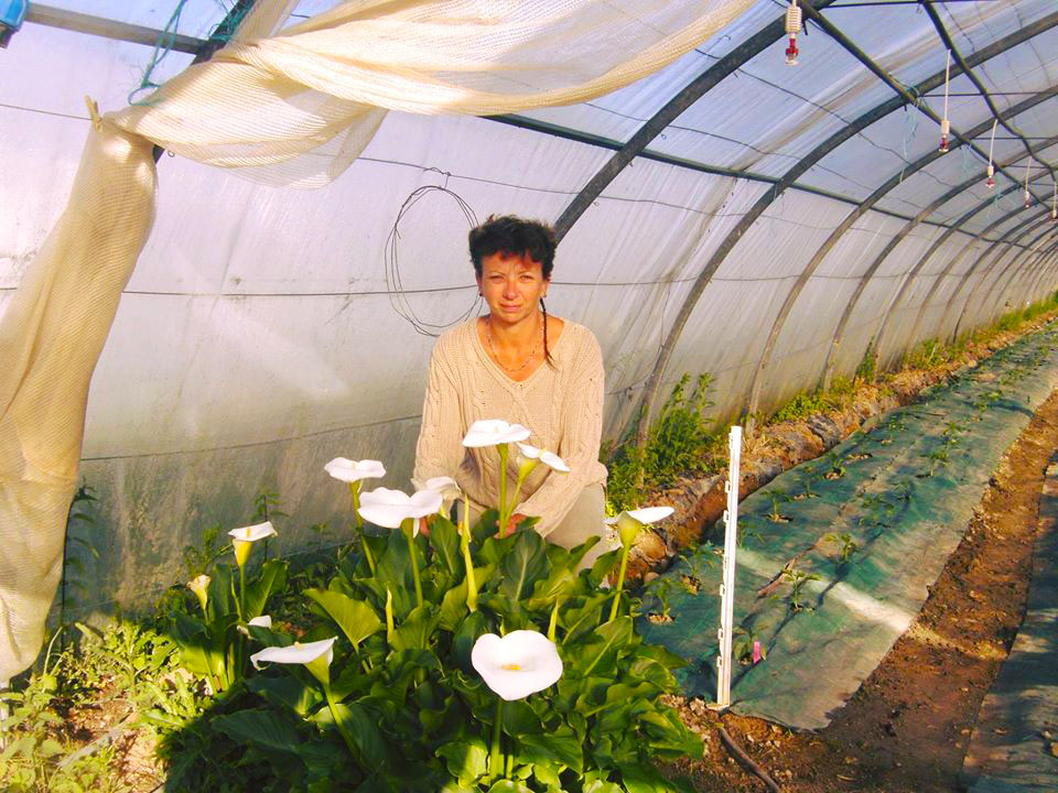 Odile, maraîchère du Potager Balmontin